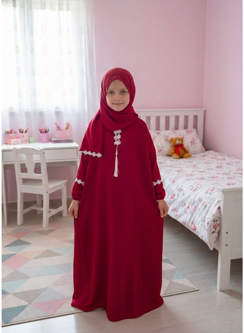 لينا فاشون شرشف صلاة اطفال بناتى مع حجاب متصل - Image 2